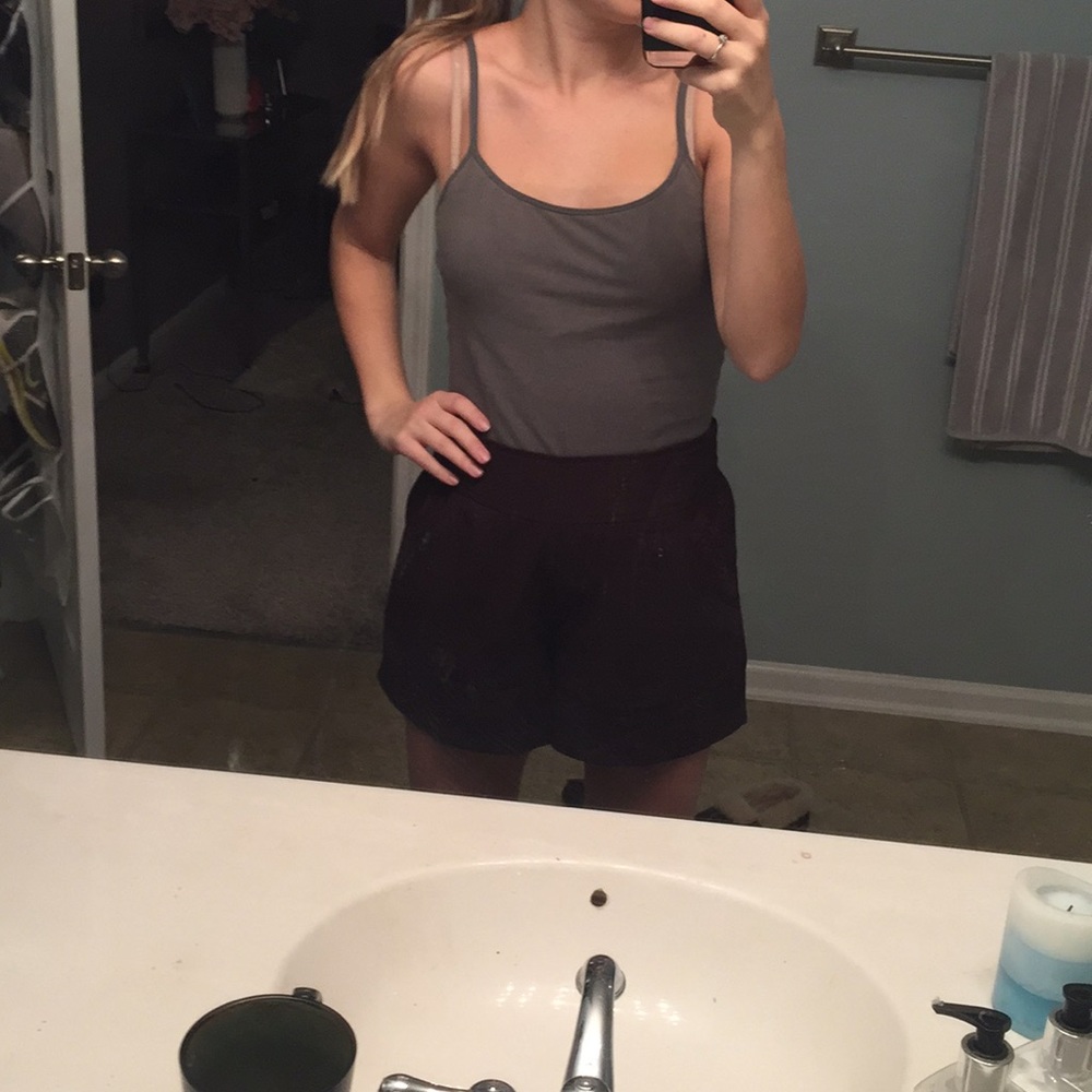 High wasted shorts